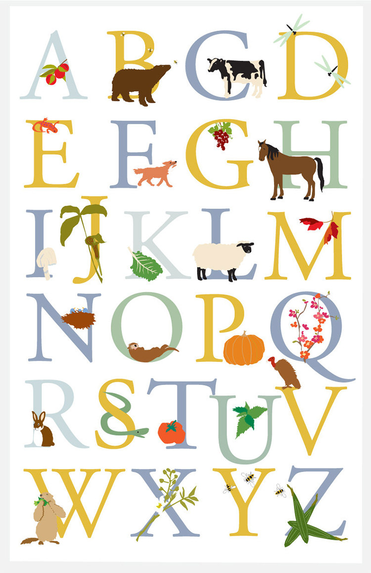 35+ Best Printable Alphabet Posters &amp;amp; Designs | Free &amp;amp; Premium Templates - Free Printable Preschool Posters