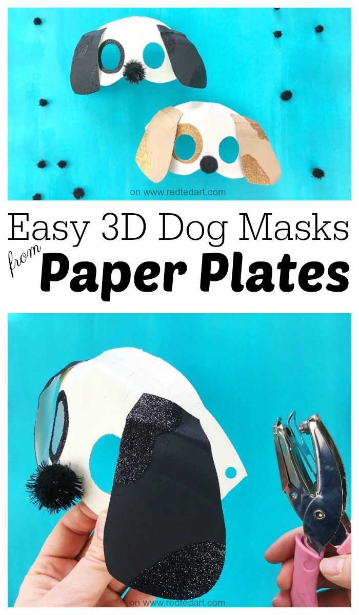 3D Dog Mask Diy - Red Ted Art&amp;#039;s Blog - Free Printable Pokemon Masks