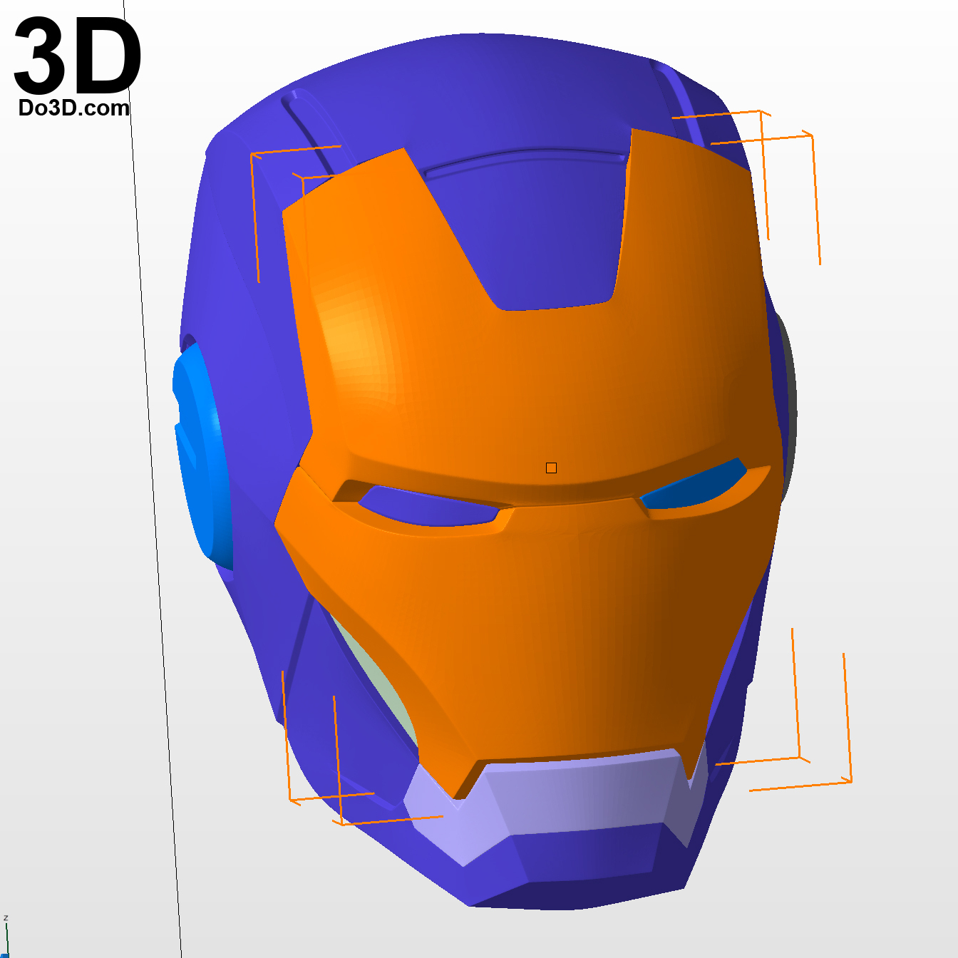 3D Printable Model: Mark Vii Tony Stark Armor (Mk 7 Suit) From Iron - Free Printable Ironman Mask