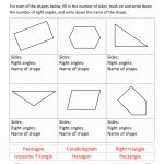 3Rd Grade Math Practice 2D Shape Properties 1 | Bees | Geometry   Free Printable Geometry Worksheets For Middle School