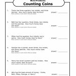 3Rd Grade Math Word Problems Worksheets 2Nd Grade Math Money Word   Free Printable Math Word Problems For 2Nd Grade