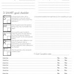 4 Free Goal Setting Worksheets – Free Forms, Templates And Ideas To   Free Printable Fitness Worksheets