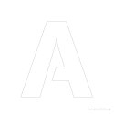 4 Inch Stencil Letters | Stencil Letters Org - Free Printable 8 Inch Letters