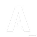 4 Inch Stencil Letters | Stencil Letters Org   Free Printable 8 Inch Letters