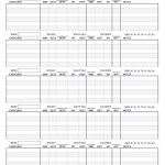 40+ Effective Workout Log & Calendar Templates ᐅ Template Lab   Free Printable Workout Log Template
