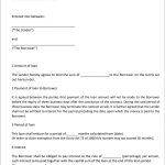 40+ Free Loan Agreement Templates [Word & Pdf]   Template Lab   Free Printable Loan Forms