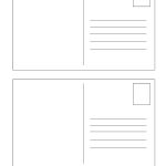 40+ Great Postcard Templates & Designs [Word + Pdf]   Template Lab   Free Blank Printable Postcards