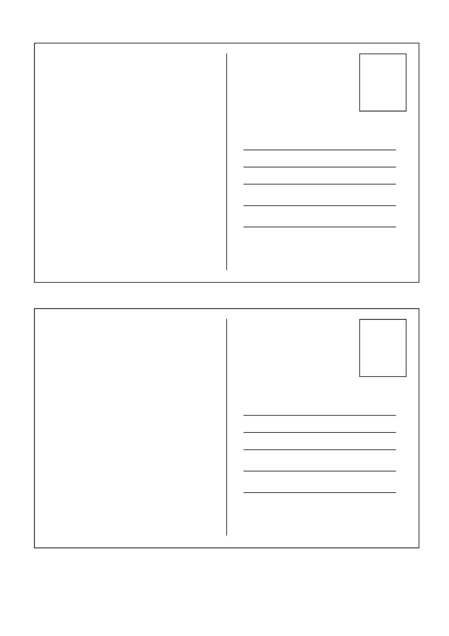 40+ Great Postcard Templates &amp;amp; Designs [Word + Pdf] - Template Lab - Free Printable Postcard Template