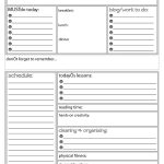 40+ Printable Daily Planner Templates (Free)   Template Lab   Free Printable Planners And Organizers