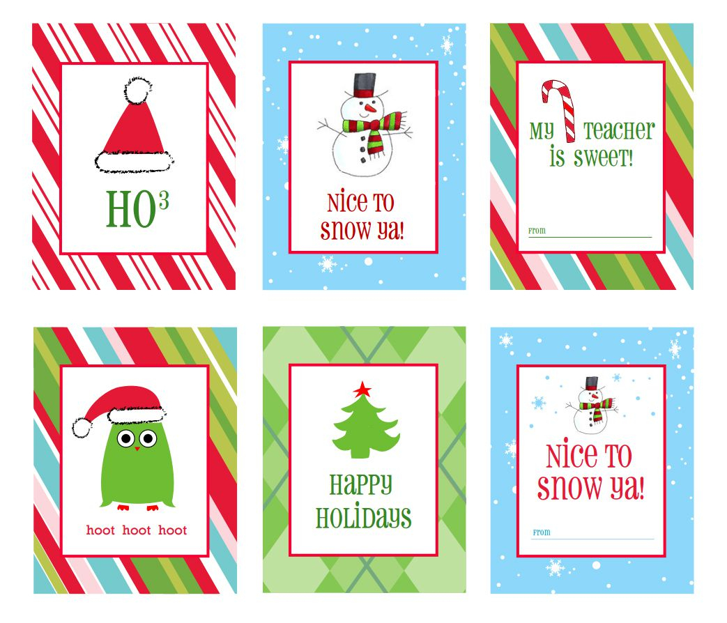 40 Sets Of Free Printable Christmas Gift Tags - Free Printable Personalized Christmas Invitations