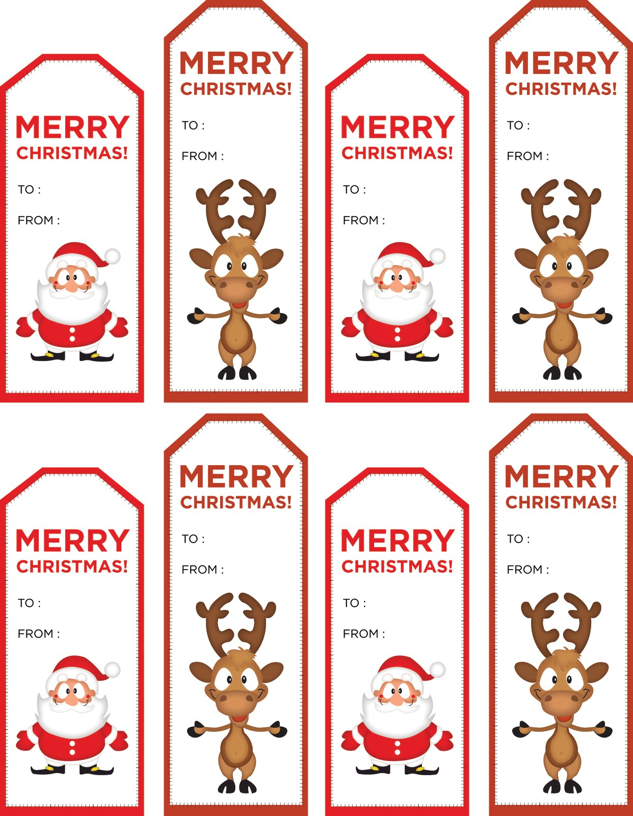 40 Unique Printable Christmas Gift Tags | Kittybabylove - Free Printable Editable Christmas Gift Tags