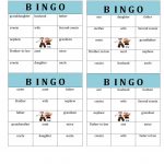 406 Free Esl Bingo Worksheets   Free Printable Parts Of Speech Bingo