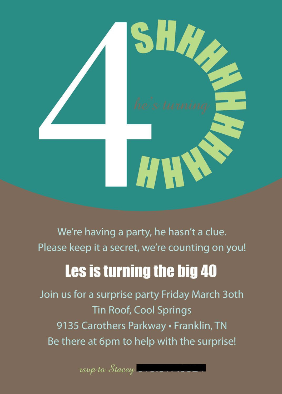 40Th Surprise Birthday Invitations Printable | Free Printable - Blue&amp;#039;s Clues Invitations Free Printable