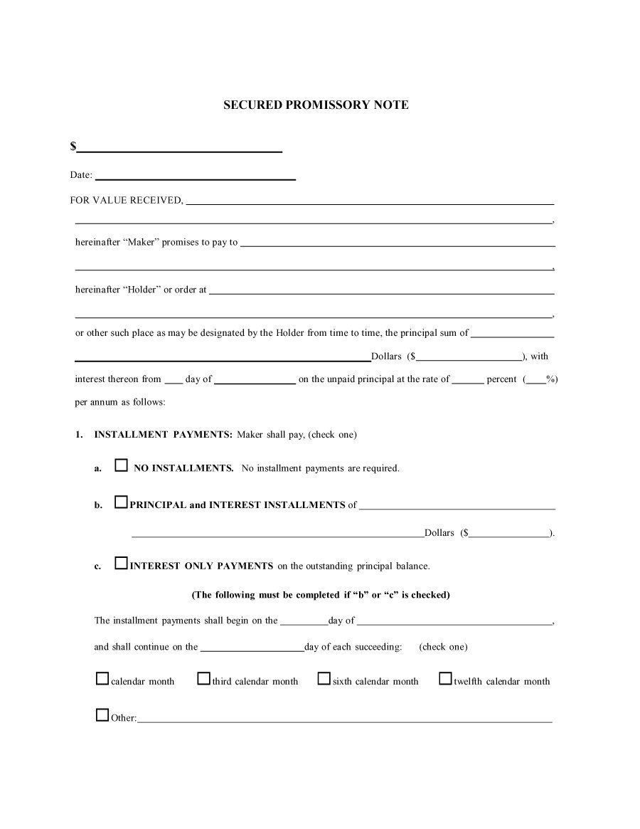 45 Free Promissory Note Templates &amp;amp; Forms [Word &amp;amp; Pdf] - Template Lab - Free Printable Promissory Note For Personal Loan