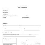 46 Free Quit Claim Deed Forms & Templates   Template Lab   Free Printable Quit Claim Deed Form