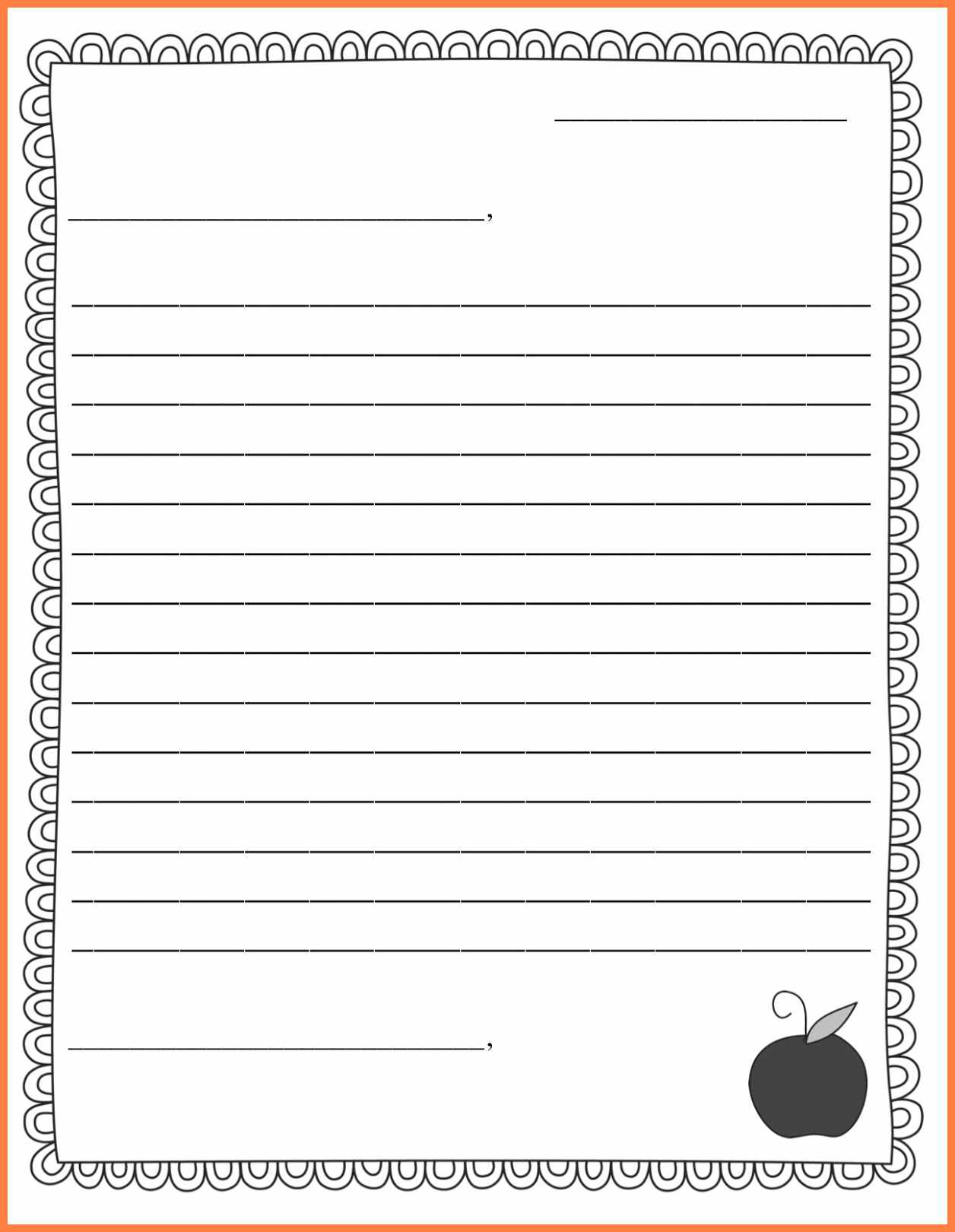 5+ Free Letter Templates Printable | Andrew Gunsberg - Free Printable Letter Templates