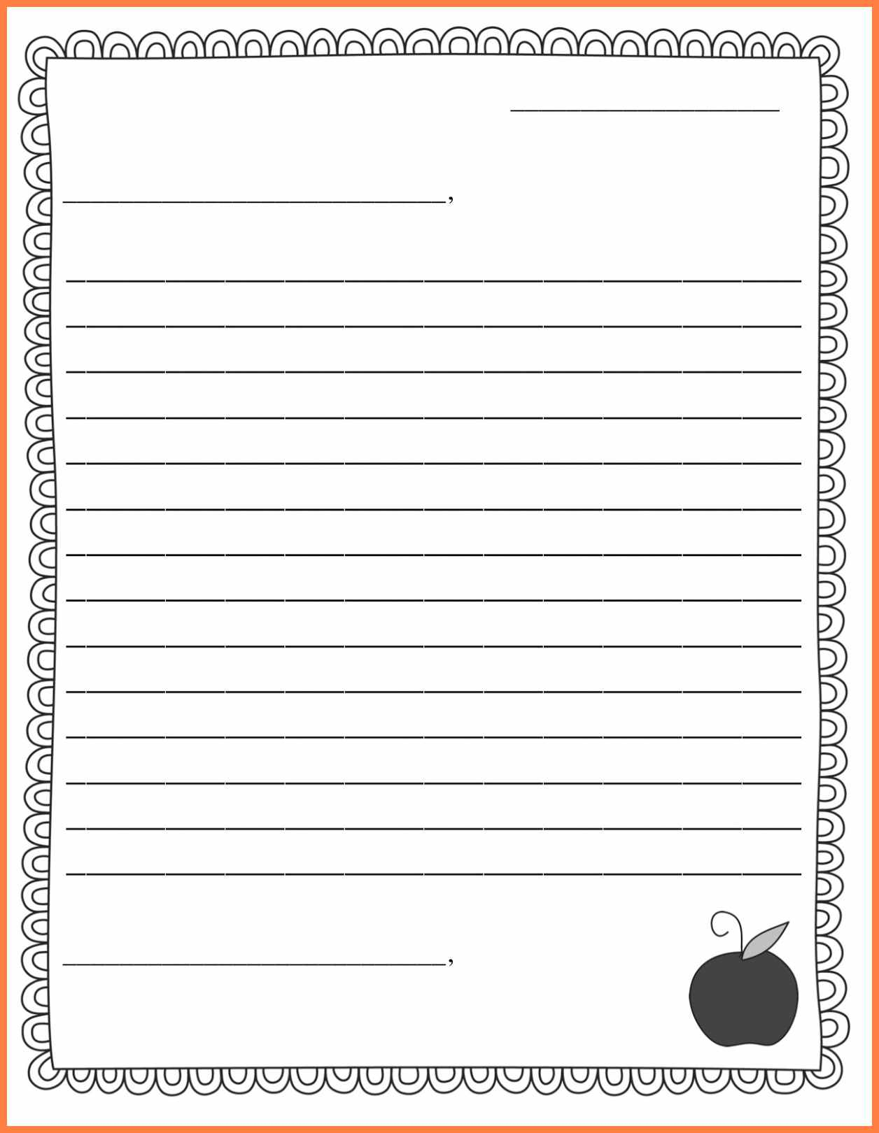 Free Printable Letter Templates | Free Printable