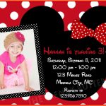 5+ Free Minnie Mouse Invitation Template | Andrew Gunsberg   Free Minnie Mouse Printable Templates