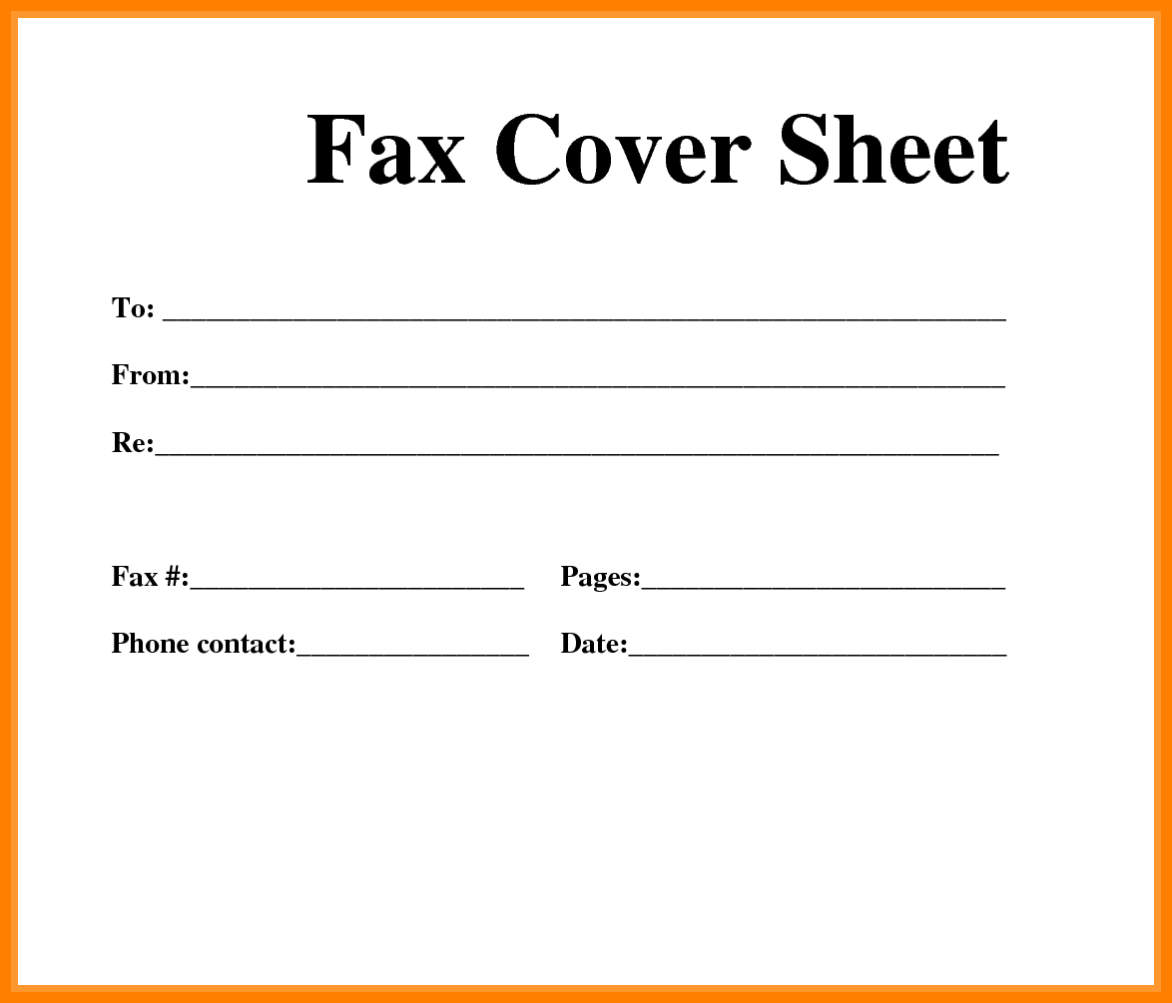 5+ Free Printable Fax Cover Sheets | Ledger Review - Free Printable Cover Letter For Fax