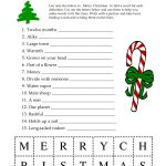 5 Images Of Free Printable Christmas Word Games | Printablee   Free Printable Word Games