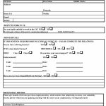50 Free Employment / Job Application Form Templates [Printable   Application For Employment Form Free Printable