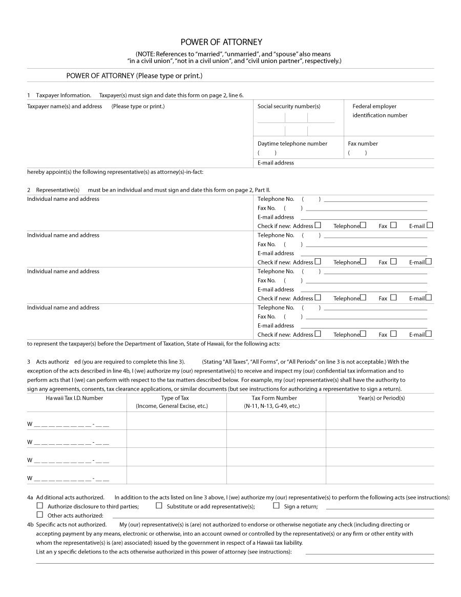 50 Free Power Of Attorney Forms &amp;amp; Templates (Durable, Medical,general) - Free Printable Power Of Attorney Forms Online