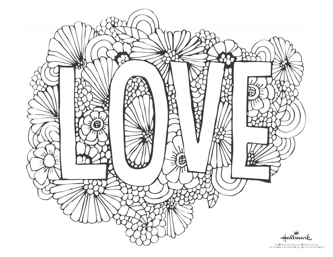 543 Free, Printable Valentine&amp;#039;s Day Coloring Pages - Free Printable Valentine Decorations