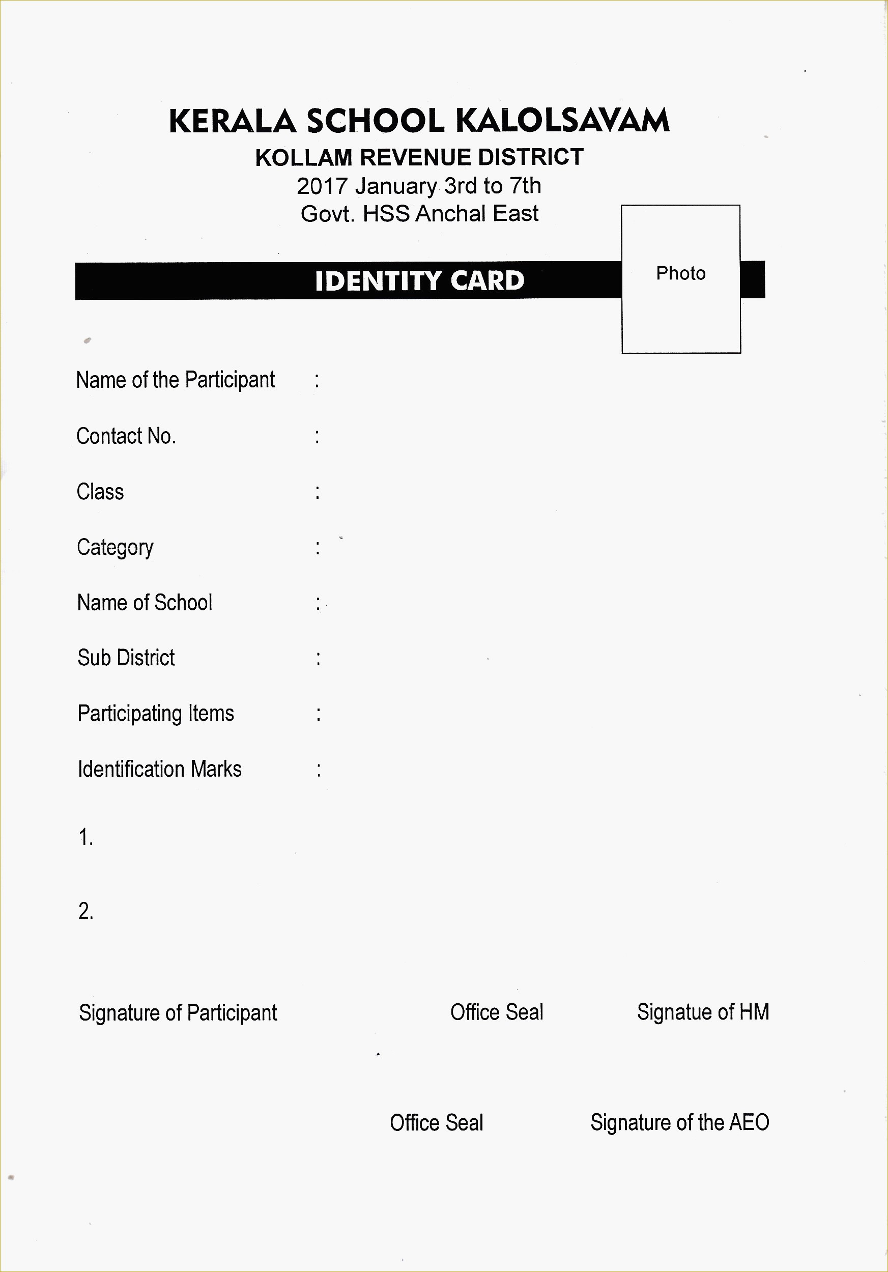 58 New Printable Emergency Card Template | Www - Free Printable Child Identification Card
