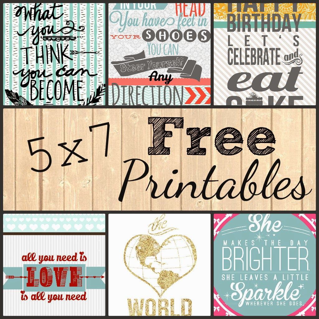 5X7 Free Printables. Comment To Have One Custom Made For Free! | Diy - Free Printable Quote Stencils