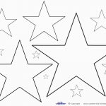 6 Best Of Different Size Star Stencils Printable For Free Printable   Free Printable Stars