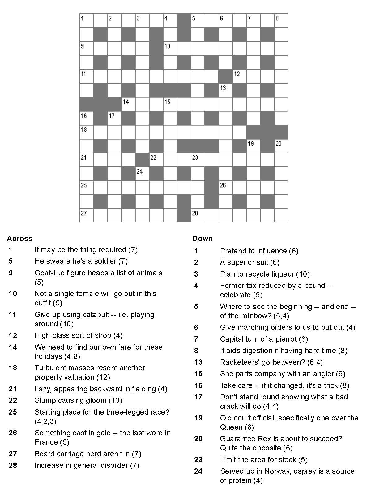 6 Mind-Blowing Summer Crossword Puzzles | Kittybabylove - Free Printable Summer Puzzles