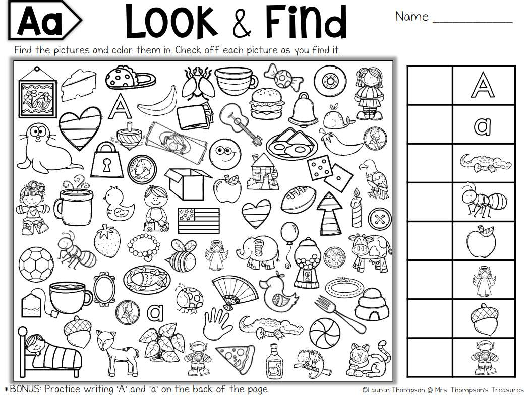 Free Printable I Spy Puzzles Free Printable