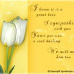 8 Best Cards & Words For Cards Images On Pinterest | Condolences   Free Printable Sympathy Cards For Dogs