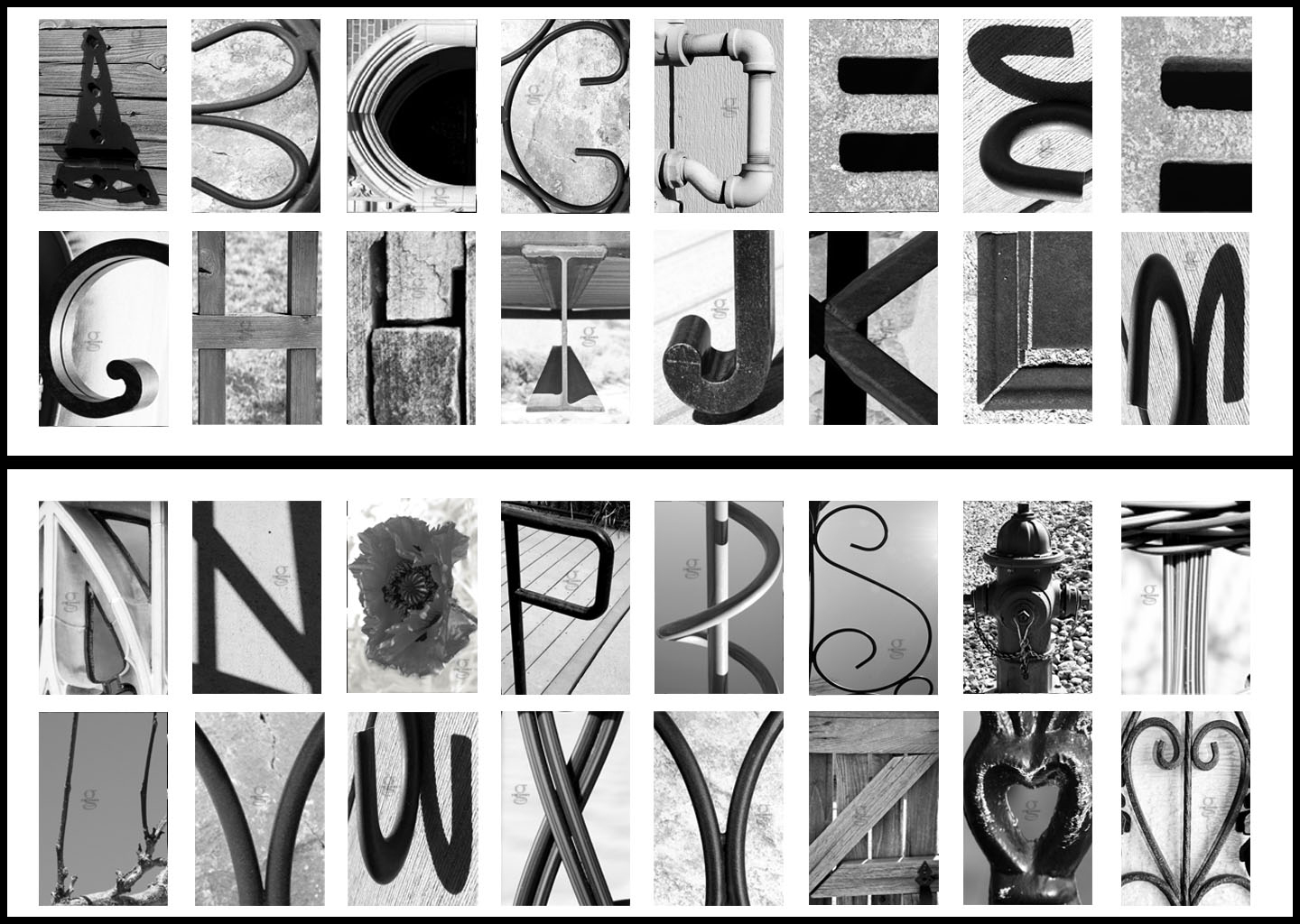 8 Best Images Of Free Alphabet Photography Letters - Free Printable - Free Printable Photo Letter Art