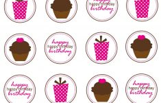 Cupcake Topper Templates Free Printable