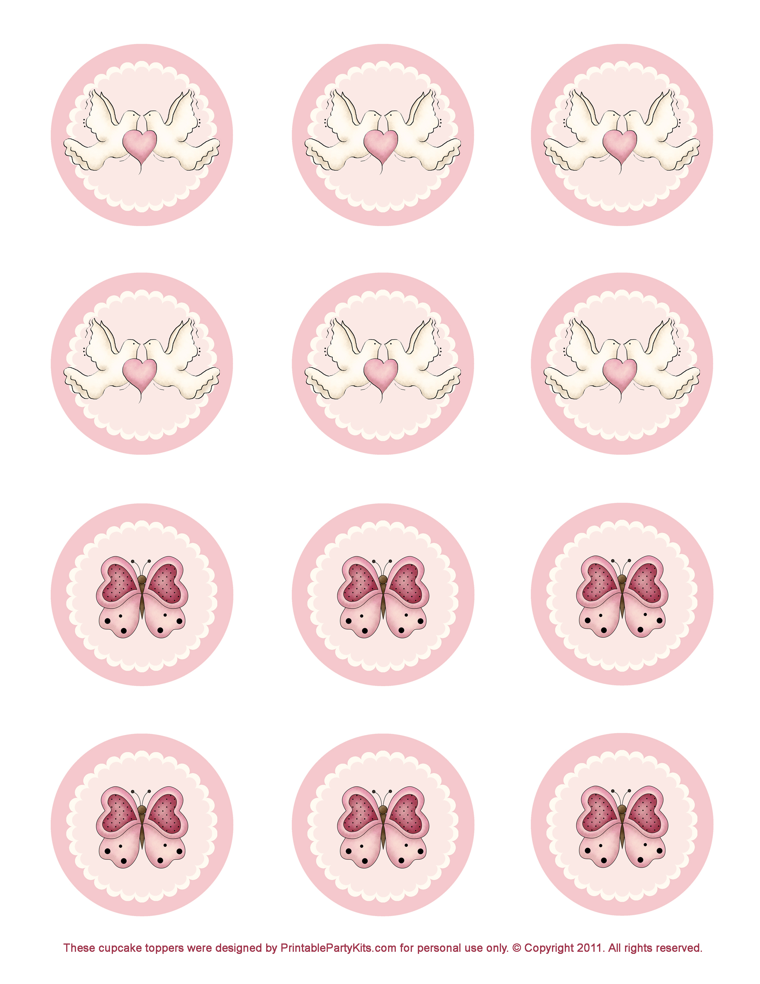 8 Cupcakes Ring Toppers Printables Photo - Diamond Ring Drink Tags - Free Printable Cupcake Toppers Bridal Shower