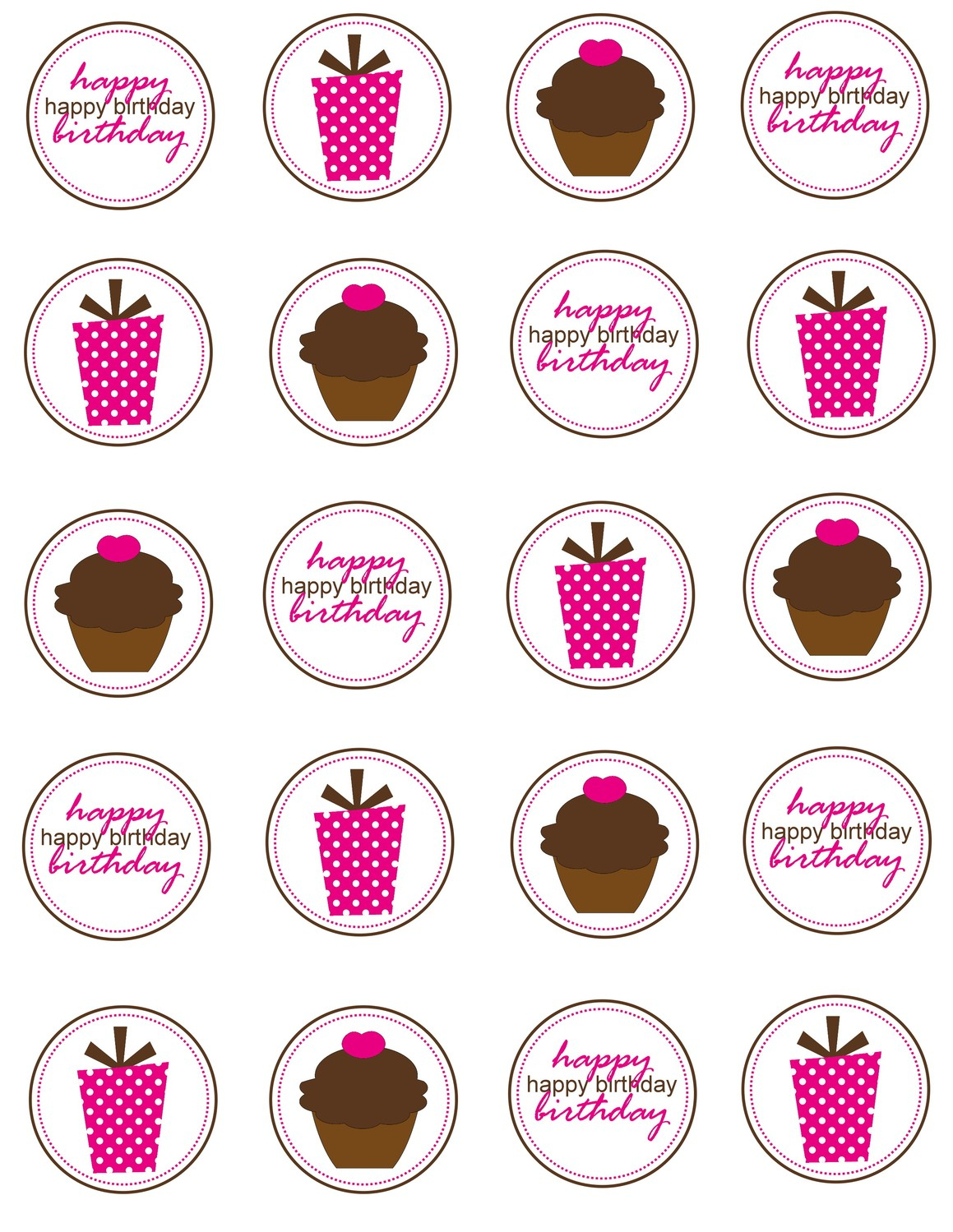 8 Cupcakes Ring Toppers Printables Photo - Diamond Ring Drink Tags - Free Printable Cupcake Toppers