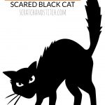 8 Easy Halloween Decor Ideas | Halloween Crafts & Decor | Pinterest   Free Printable Cat Silhouette