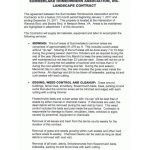 8+ Landscaping Services Contract Templates   Docs, Word | Free   Free Printable Home Improvement Contracts