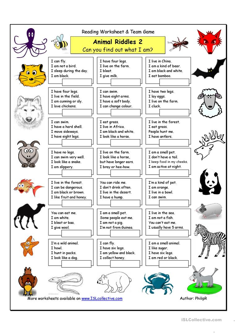 81 Free Esl Riddles Worksheets - Free Printable Riddles