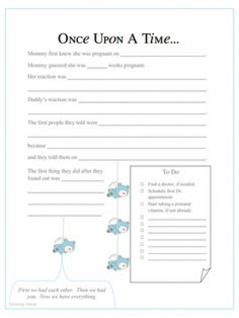 87 Best Baby Book Images On Pinterest | Baby Book Pages, Printables - Free Printable Baby Memory Book