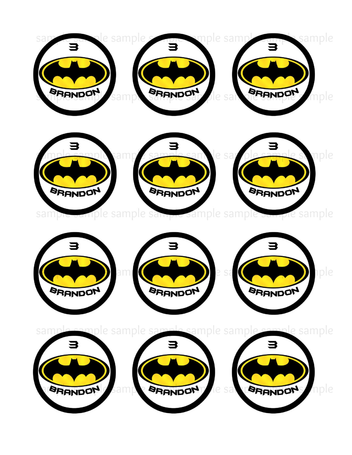 9 Batman Cupcakes Printables Photo - Free Printable Batman Cupcake - Batman Cupcake Toppers Free Printable