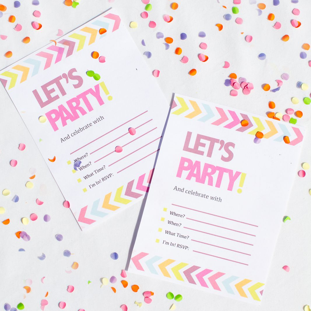 9 Free Bachelorette Party Invitation Templates - Play Date Invitations Free Printable