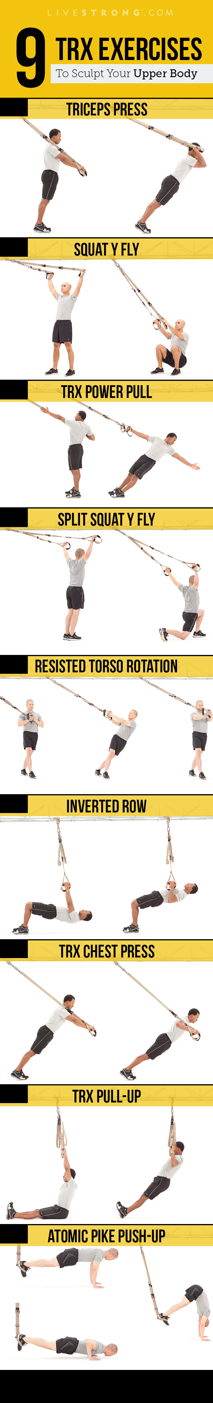 9 Trx Moves To Sculpt An Insanely Strong Upper Body | Livestrong - Free Printable Trx Workouts