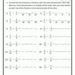 A Worksheet On Adding And Subtracting Integers | Adding And   Free Printable Integer Worksheets Grade 7