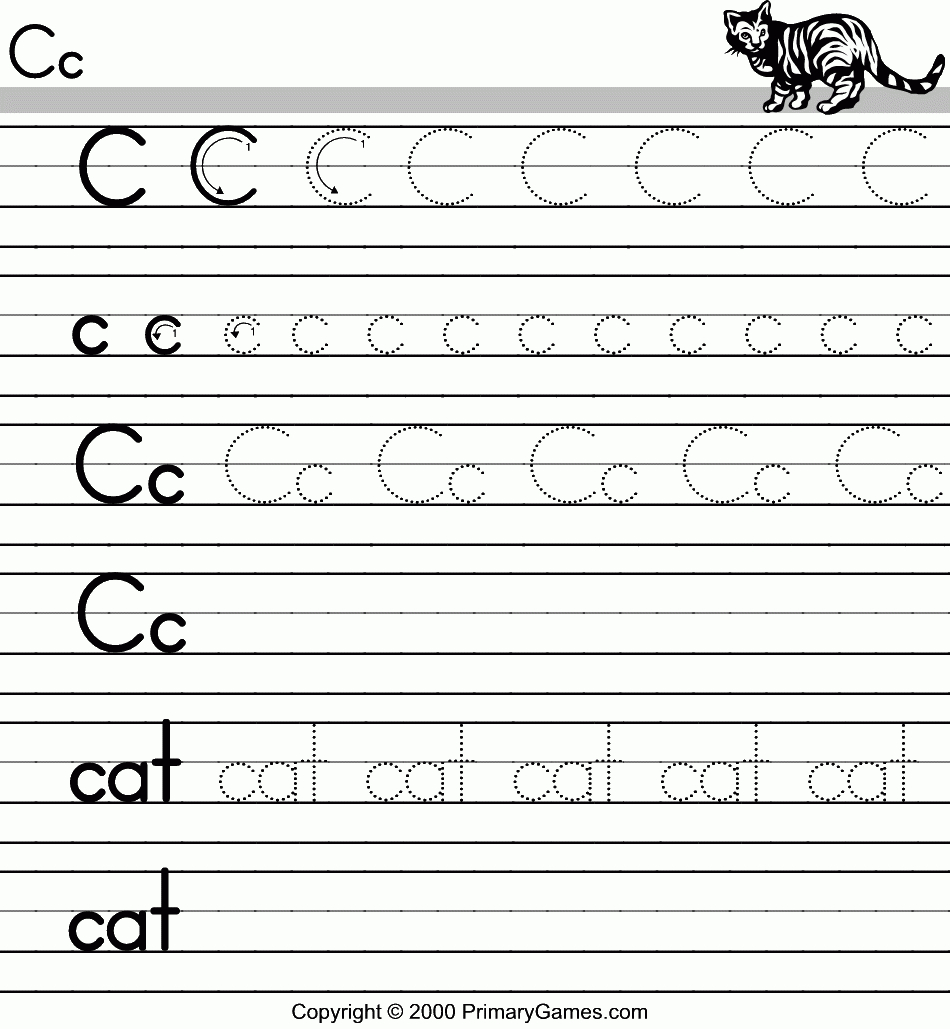 Abc Activity Pages - Primarygames - Free Printable Worksheets - Free Printable Abc Worksheets