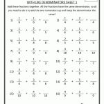 Adding Fractions Worksheet Ld 1.gif 790×1,022 Pixels | Math   Free Printable 7Th Grade Math Worksheets