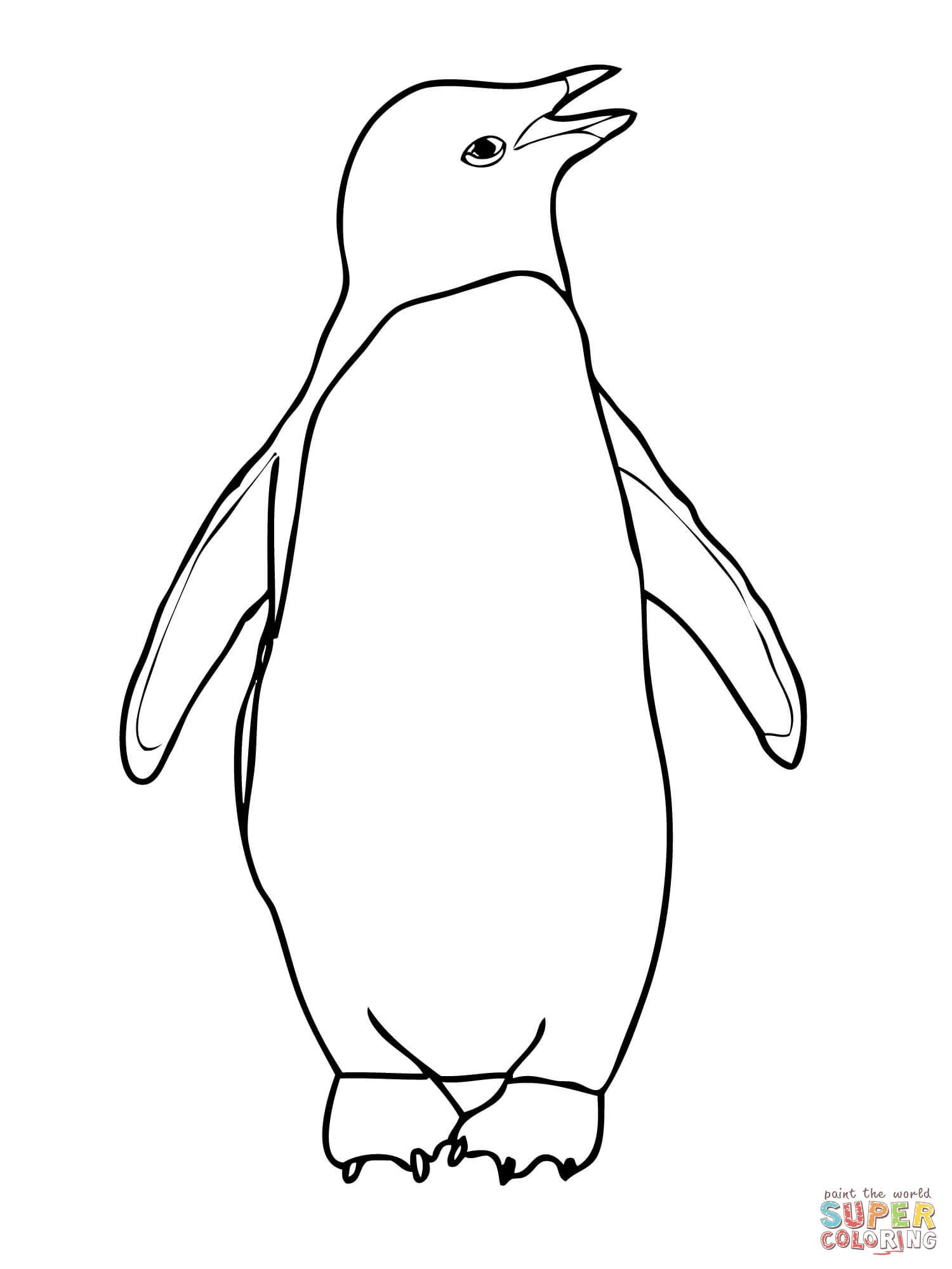 Adelie Penguin Coloring Page | Free Printable Coloring Pages - Free Printable Penguin Books