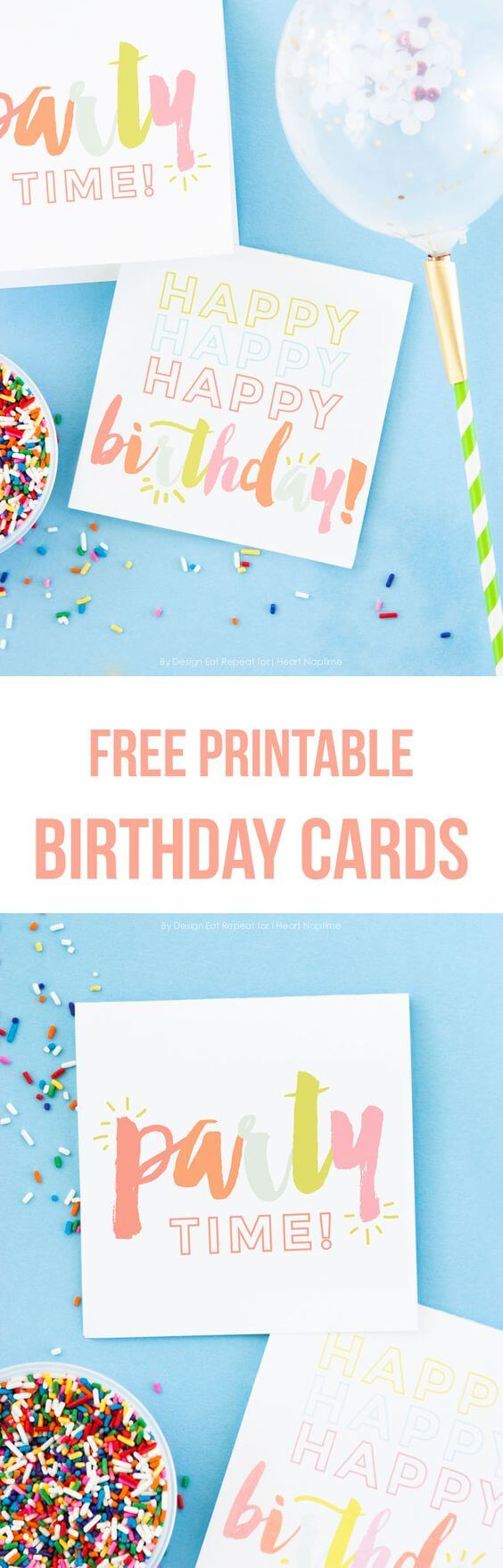 Adorable Free Printable Birthday Cards - I Heart Naptime - Free Printable Bday Cards