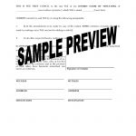Alberta Codicil To Will Form | Legal Forms And Business Templates   Free Printable Codicil Form